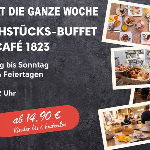 Frühstück genießen: Jetzt auch unter der Woche!