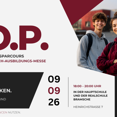 Familien-B.O.P. Bramsche 2026: gemeinsam Zukunft entdecken! 