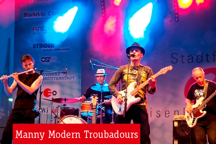 Sommerkulturprogramm: Manny Modern Troubadours, Do. 16. August 2018