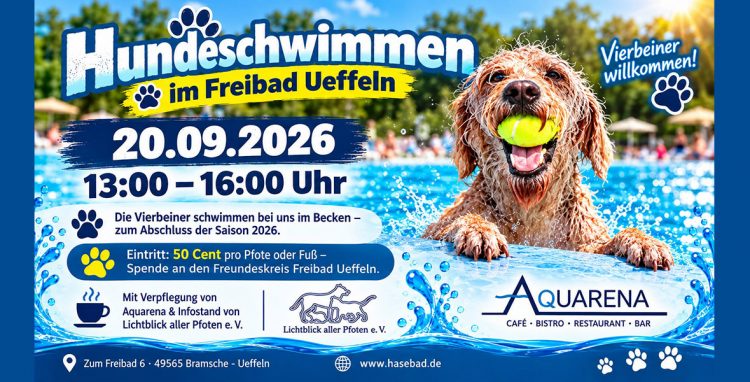 Badespaß für Vierbeiner