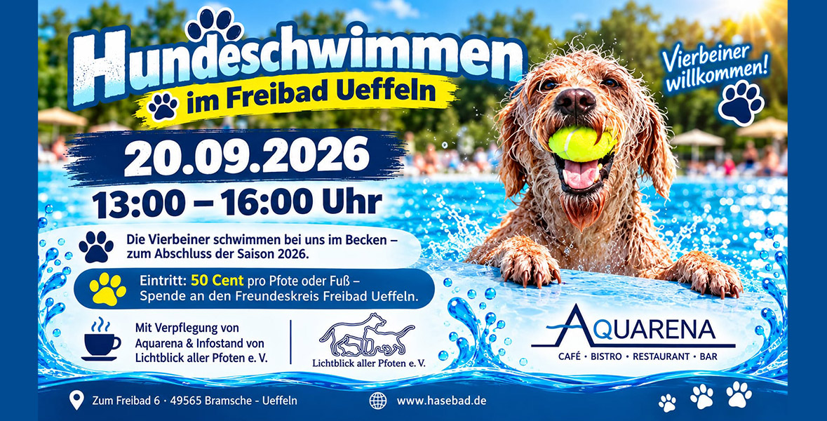 Badespaß für Vierbeiner