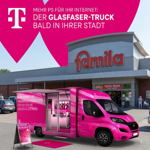 🚚Glasfaser kommt direkt zu euch!