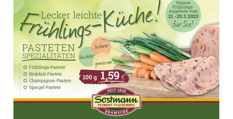 FRÜHLINGSWOCHE bei SOSTMANN