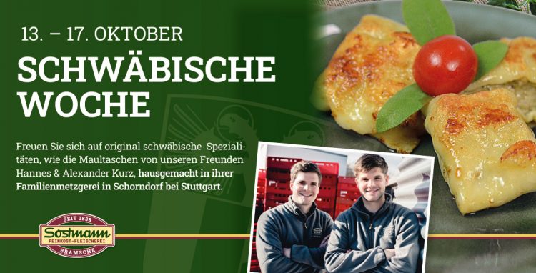 Geschützt: Schwäbische Woche vom 13.-17. Oktober bei Sostmann